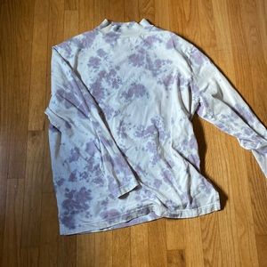 Oversize CHNGE Tie Dye Mock Neck